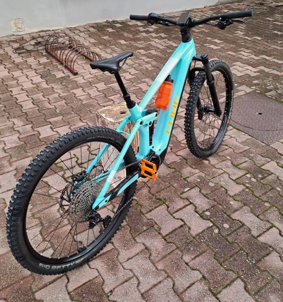Vtt electrique cube stereo hybrid 140 race occasion