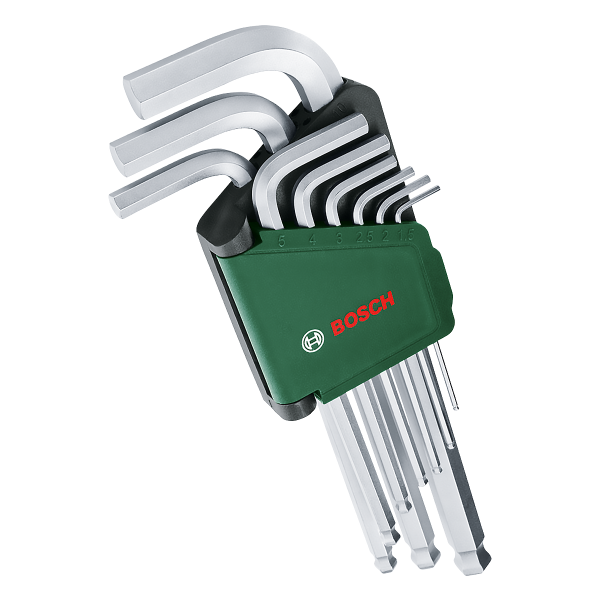 Vente du Set de 9 clés à six pans Bosch