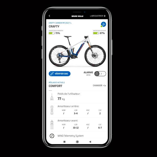 reglage des suspension via MIND