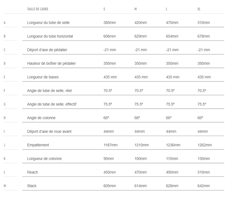 Géométrie Mondraker Foxy carbone