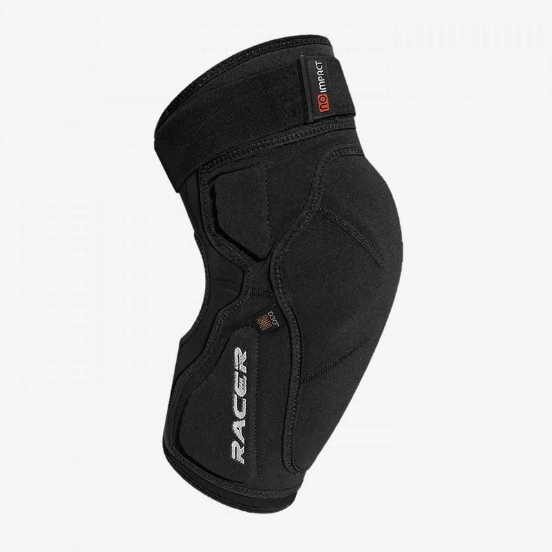 Genouilleres Racer profile d3o noir