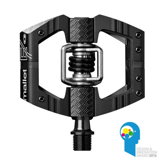 Pedales Crankbrother Mallet Enduro noir 2020
