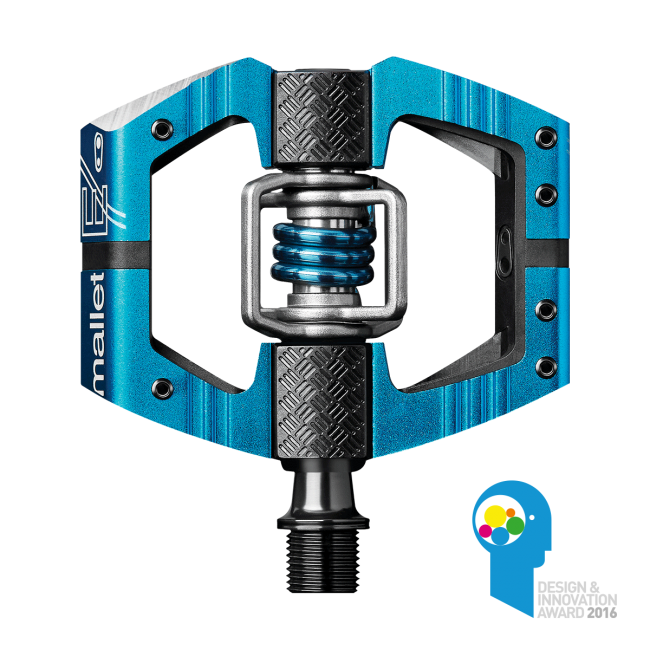 Pedales Crankbrother Mallet Enduro bleu 2020